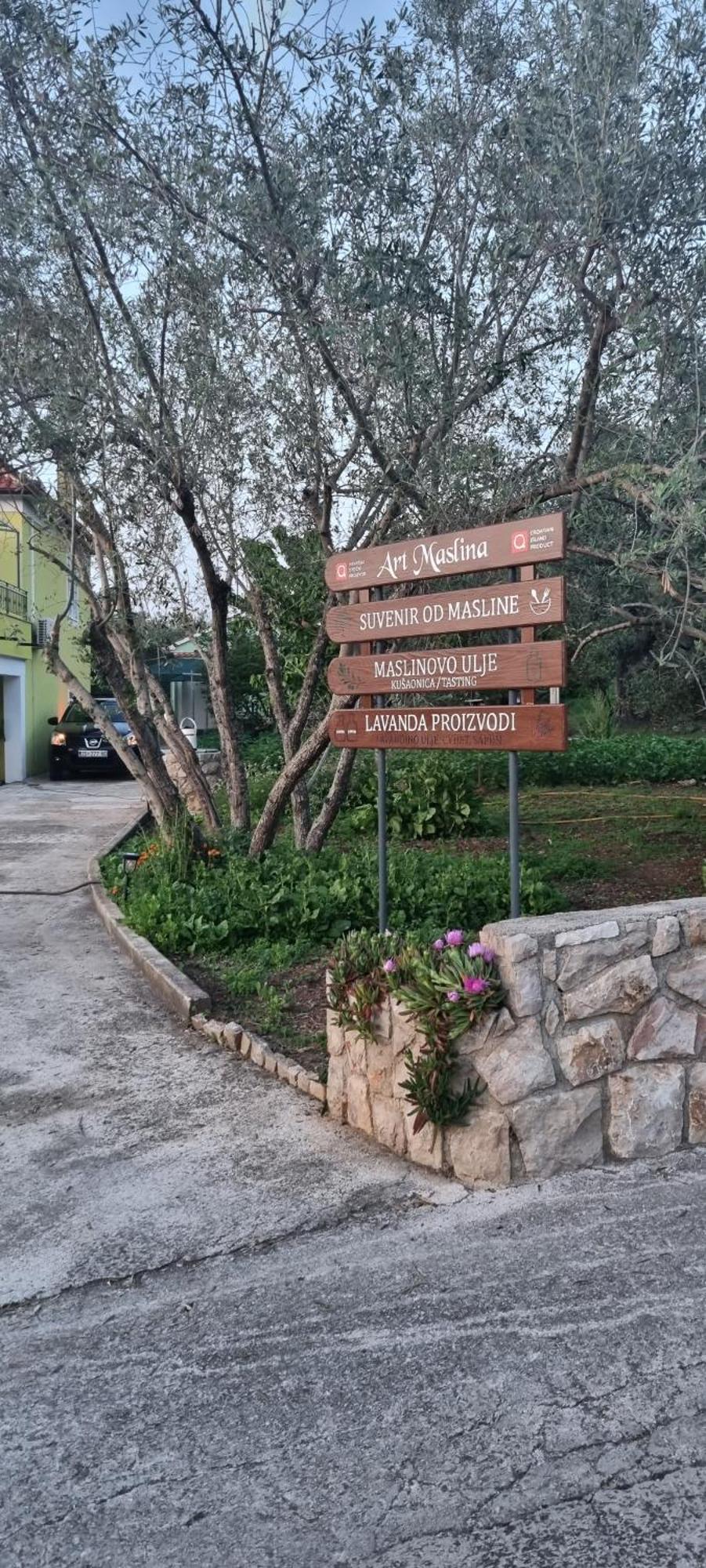 Senkini Dvori Apartment Sutomiscica Bagian luar foto